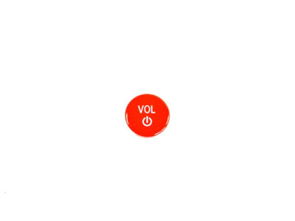 RW Carbon BMW Red Audio Volume Button-Interior-Silicon Valley Bimmer
