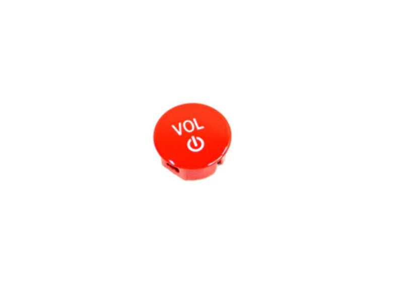 RW Carbon BMW Red Audio Volume Button-Interior-Silicon Valley Bimmer