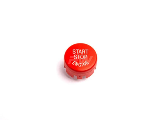 RW Carbon BMW Red Start Stop Button-Interior-Silicon Valley Bimmer