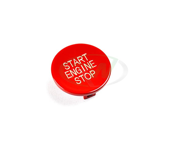 RW Carbon BMW Red Start Stop Button-Interior-Silicon Valley Bimmer