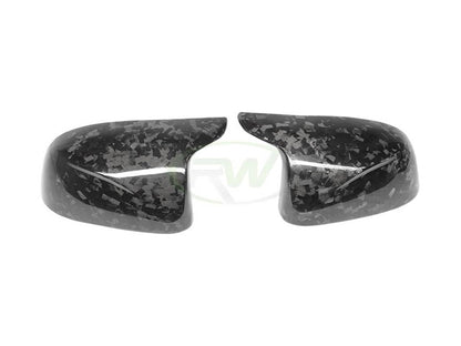 RW Carbon BMW X3M X4M X5M X6M Forged Carbon Mirror Caps-Exterior-Silicon Valley Bimmer