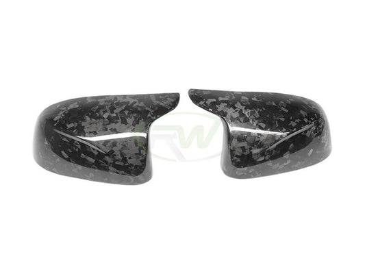 RW Carbon BMW X3M X4M X5M X6M Forged Carbon Mirror Caps-Exterior-Silicon Valley Bimmer