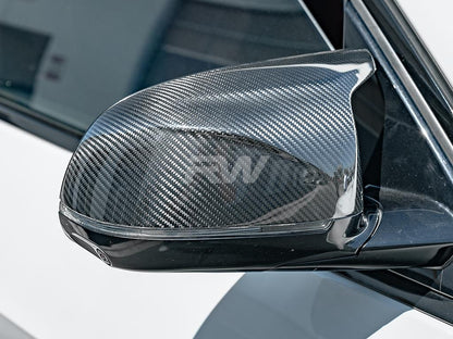RW Carbon BMW X3M X4M X5M X6M X3 X4 X5 X6 X7 CF Mirror Caps-Exterior-Silicon Valley Bimmer