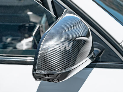 RW Carbon BMW X3M X4M X5M X6M X3 X4 X5 X6 X7 CF Mirror Caps-Exterior-Silicon Valley Bimmer