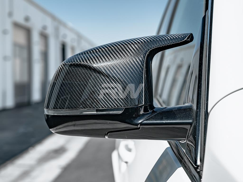 RW Carbon BMW X3M X4M X5M X6M X3 X4 X5 X6 X7 CF Mirror Caps-Exterior-Silicon Valley Bimmer