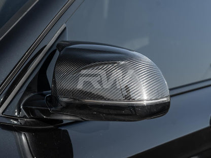 RW Carbon BMW X3M X4M X5M X6M X3 X4 X5 X6 X7 CF Mirror Caps-Exterior-Silicon Valley Bimmer