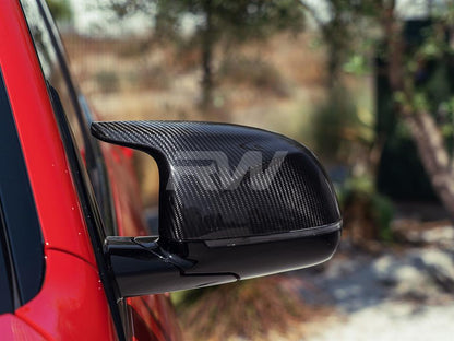 RW Carbon BMW X3M X4M X5M X6M X3 X4 X5 X6 X7 CF Mirror Caps-Exterior-Silicon Valley Bimmer