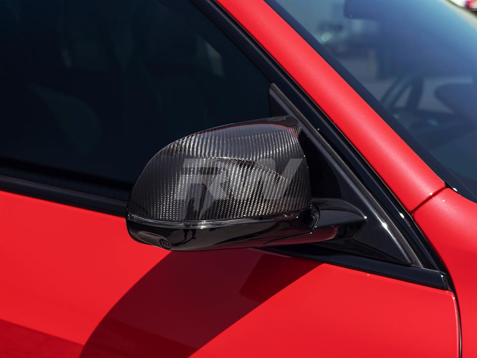 RW Carbon BMW X3M X4M X5M X6M X3 X4 X5 X6 X7 CF Mirror Caps-Exterior-Silicon Valley Bimmer