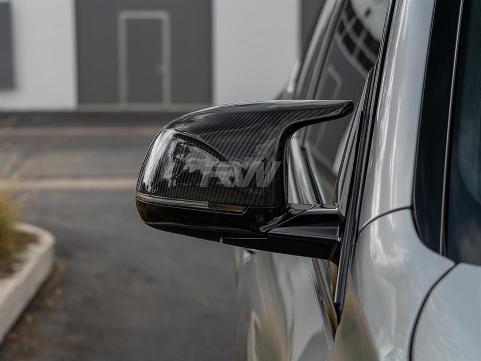 RW Carbon BMW X3M X4M X5M X6M X3 X4 X5 X6 X7 CF Mirror Caps-Exterior-Silicon Valley Bimmer