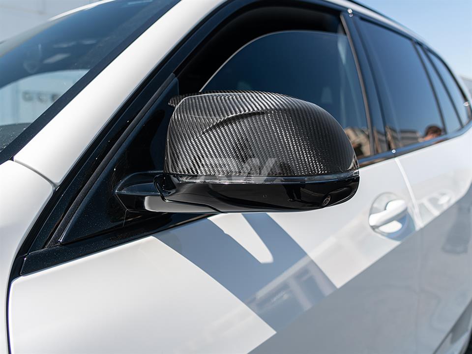 RW Carbon BMW X3M X4M X5M X6M X3 X4 X5 X6 X7 CF Mirror Caps-Exterior-Silicon Valley Bimmer