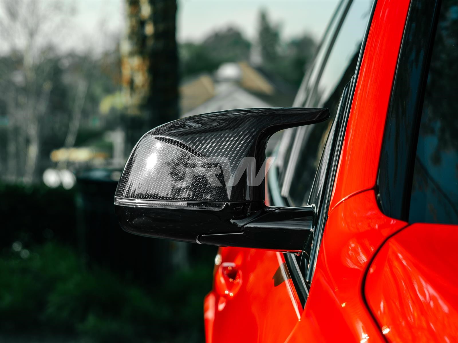 RW Carbon BMW X3M X4M X5M X6M X3 X4 X5 X6 X7 CF Mirror Caps-Exterior-Silicon Valley Bimmer