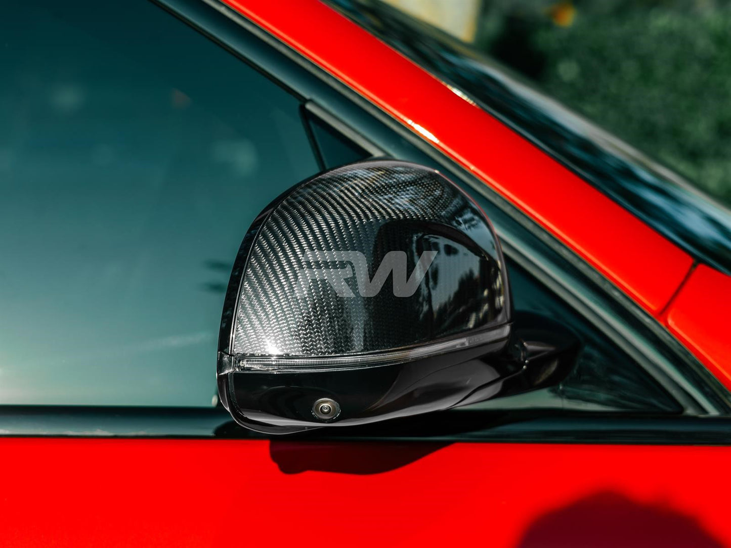 RW Carbon BMW X3M X4M X5M X6M X3 X4 X5 X6 X7 CF Mirror Caps-Exterior-Silicon Valley Bimmer