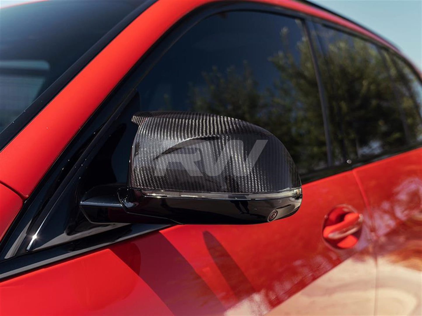 RW Carbon BMW X3M X4M X5M X6M X3 X4 X5 X6 X7 CF Mirror Caps-Exterior-Silicon Valley Bimmer