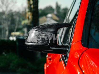 RW Carbon BMW X3M X4M X5M X6M X3 X4 X5 X6 X7 CF Mirror Caps-Exterior-Silicon Valley Bimmer
