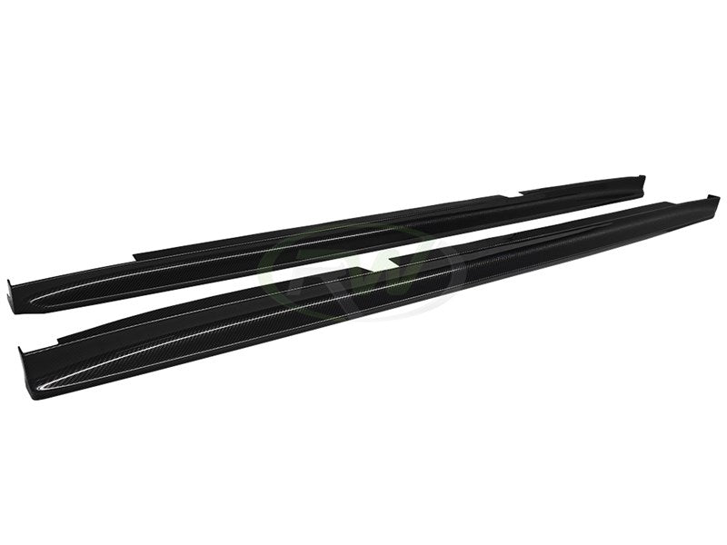 RW Carbon BMW X3M/X4M 3D Style CF Side Skirt Extensions-Exterior-Silicon Valley Bimmer