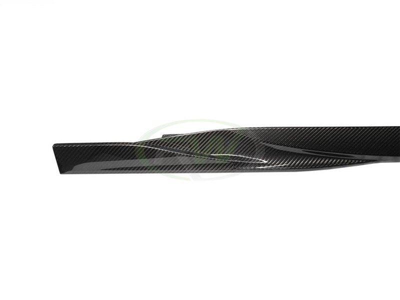 RW Carbon BMW i4 G26 Dry Carbon Fiber Side Skirt Extensions-Exterior-Silicon Valley Bimmer