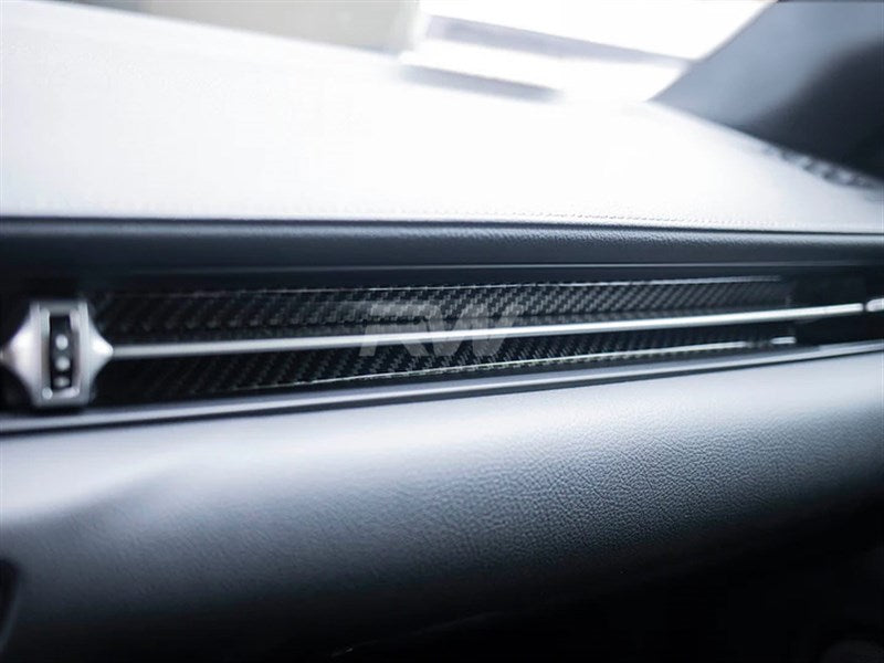 RW Carbon Toyota Supra A90 Carbon Fiber Interior Vent Trim-Interior-Silicon Valley Bimmer