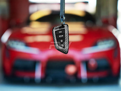 RW Carbon Toyota Supra A90 Carbon Fiber Key Case-Lifestyle-Silicon Valley Bimmer