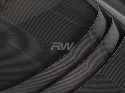 RW Carbon Toyota Supra A90 Dry Carbon Fiber Hood-Exterior-Silicon Valley Bimmer
