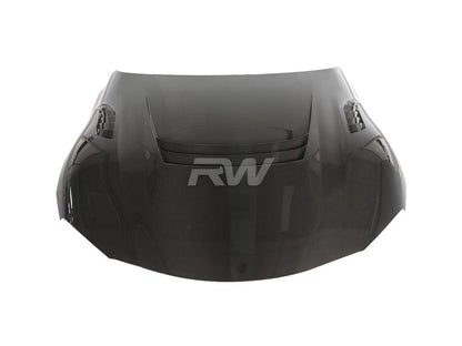 RW Carbon Toyota Supra A90 Dry Carbon Fiber Hood-Exterior-Silicon Valley Bimmer