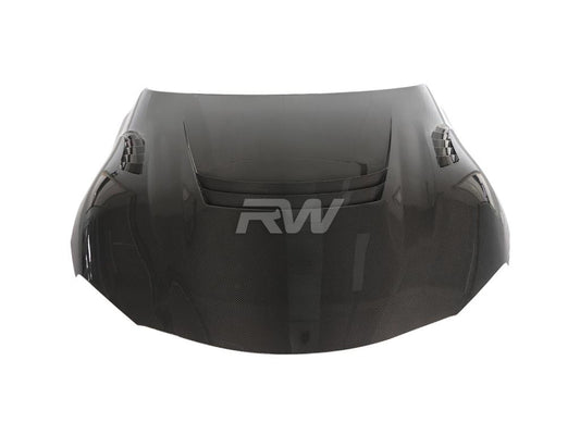RW Carbon Toyota Supra A90 Dry Carbon Fiber Hood-Exterior-Silicon Valley Bimmer