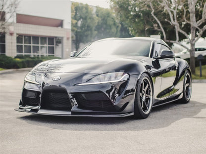 RW Carbon Toyota Supra Carbon Fiber Front Lip Spoiler-Exterior-Silicon Valley Bimmer