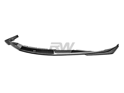 RW Carbon Toyota Supra Carbon Fiber Front Lip Spoiler-Exterior-Silicon Valley Bimmer
