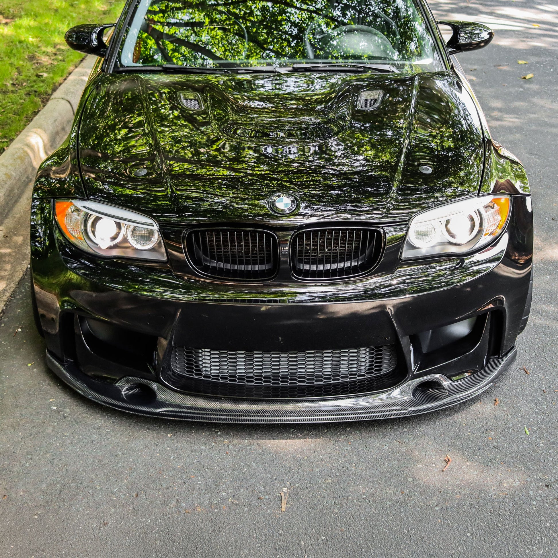 RZ Designed E82 1M Carbon Fiber Front Lip-Exterior-Silicon Valley Bimmer
