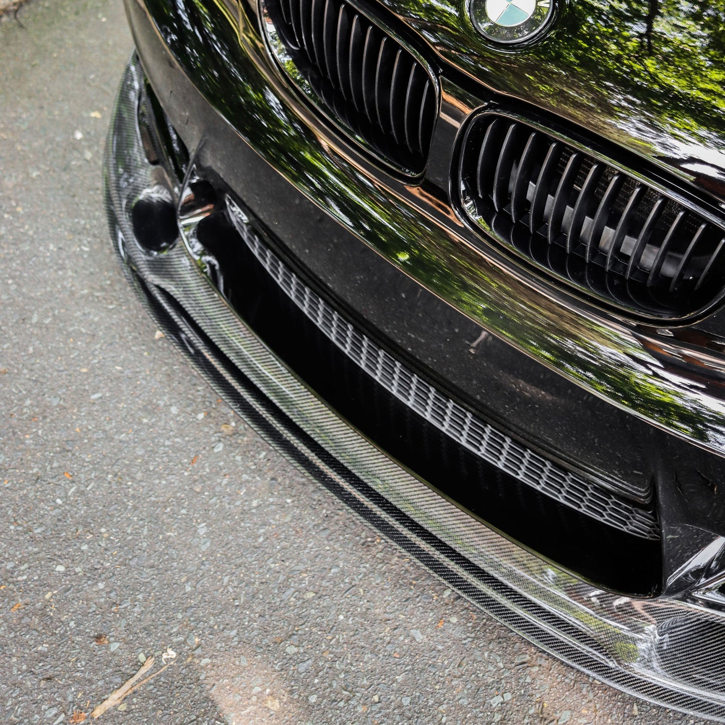 RZ Designed E82 1M Carbon Fiber Front Lip-Exterior-Silicon Valley Bimmer
