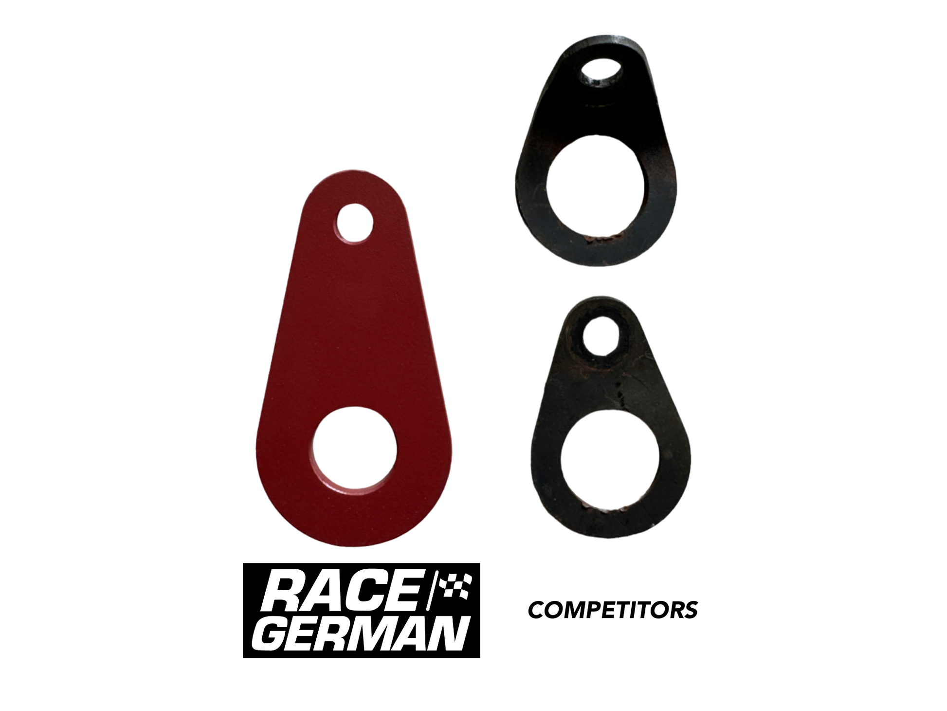Race German HD BMW Trailer Tie Down Hooks-Misc-Silicon Valley Bimmer