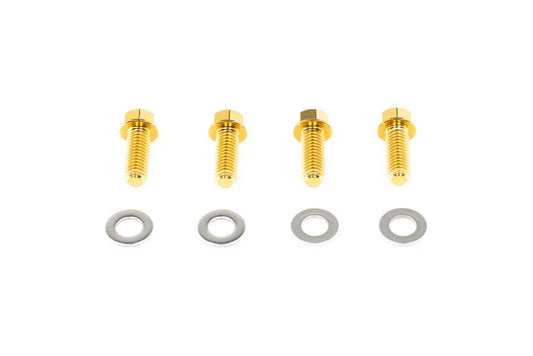 Rogue Engineering Exhaust Brace Titanium Hardware Kit - Gold Anodized-Exhaust-Silicon Valley Bimmer