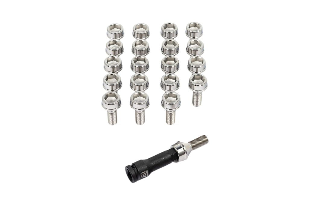 Rogue Engineering Titanium Allen Head Lug Bolt Set - M14x1.25-Wheels-Silicon Valley Bimmer