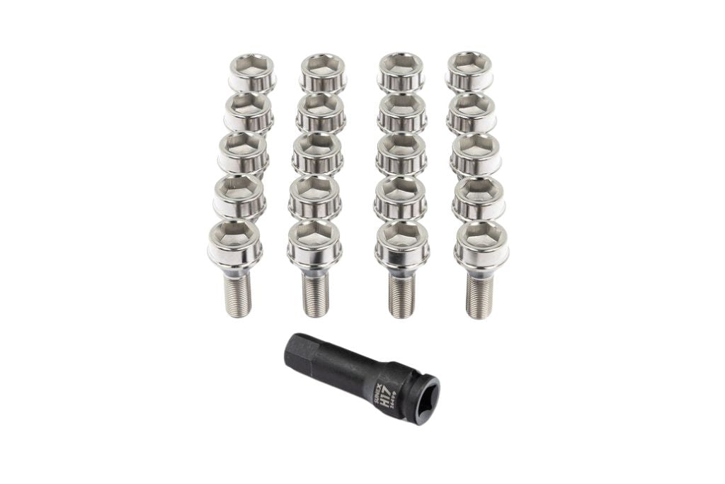 Rogue Engineering Titanium Allen Head Lug Bolt Set - M14x1.25-Wheels-Silicon Valley Bimmer
