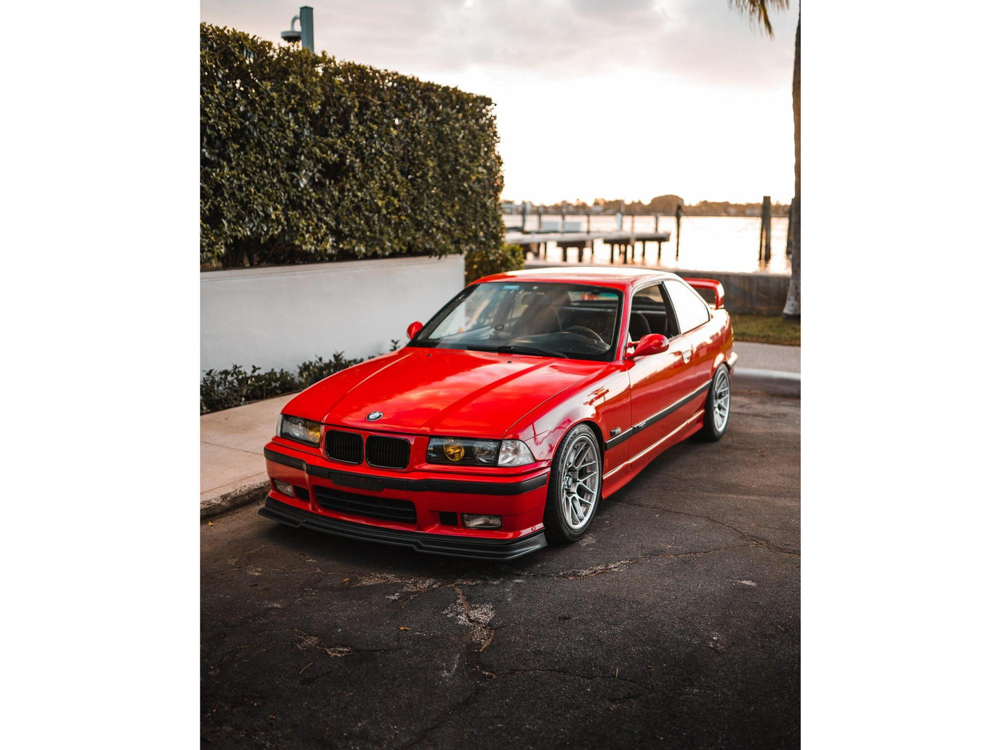 E36 Gt Front Lip (Rieger Style)-Exterior-Silicon Valley Bimmer