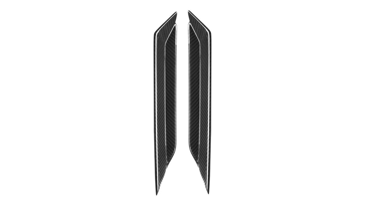 NWCarbon Haus G90/G99 M5 SQ Style Dry Carbon Fiber Reflective Strips Cover Trim