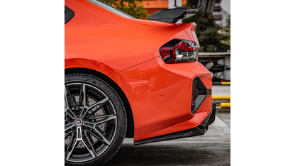 NWCarbon Haus G87 SQ Dry Carbon Fiber Rear Bumper Trim