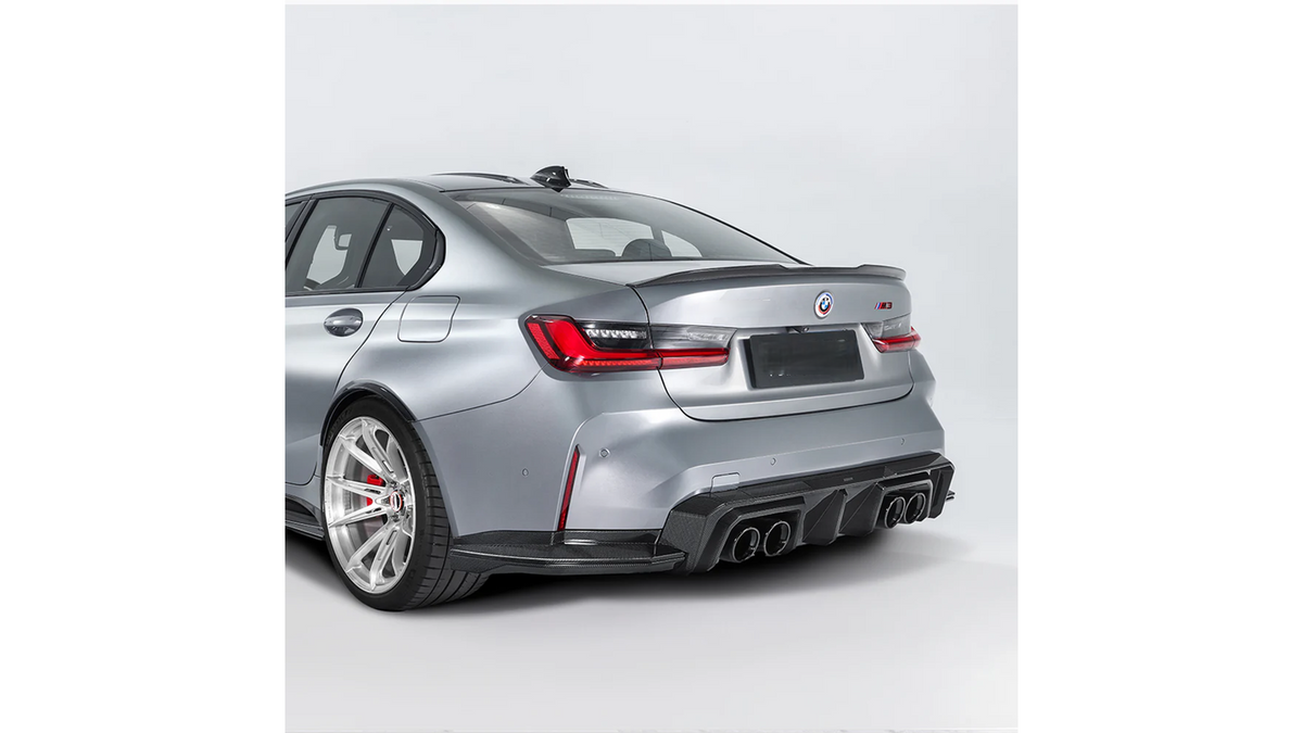 NWCarbon Haus G8X SQ-B Style Dry Carbon Fiber Rear Diffuser Set