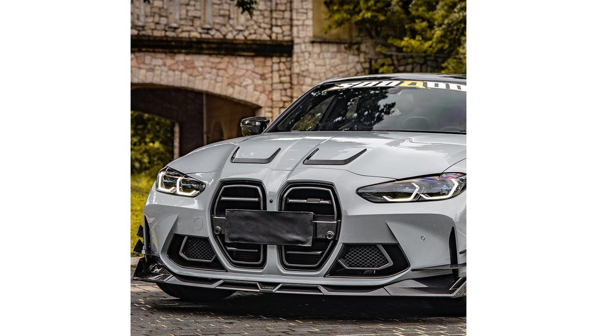 NWCarbon Haus G8X SQ-X Carbon Fiber Hood Vent Trim