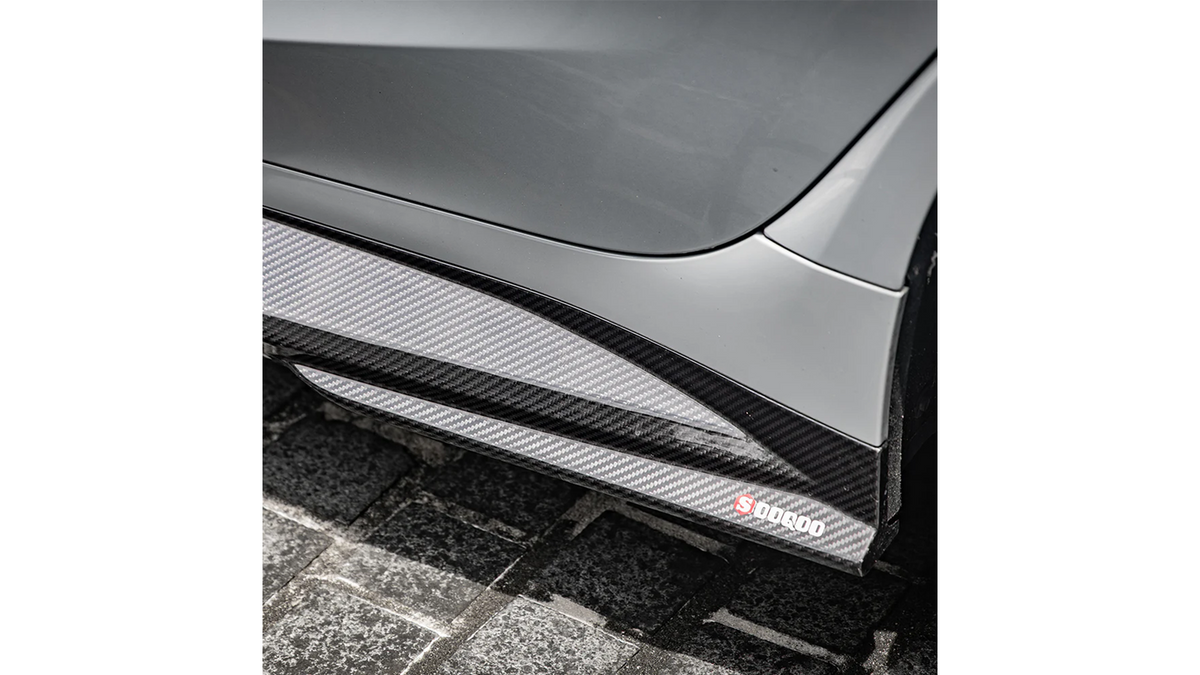 NWCarbon Haus G8X SQ Style Carbon Fiber Side Skirts