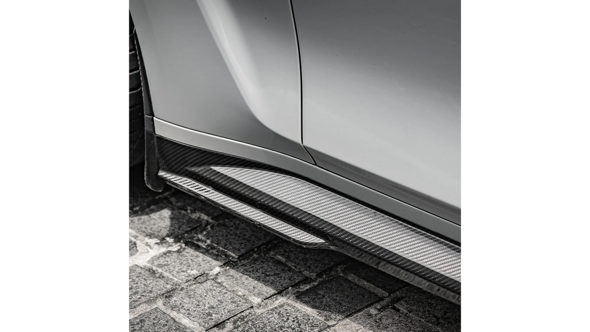 NWCarbon Haus G8X SQ Style Carbon Fiber Side Skirts
