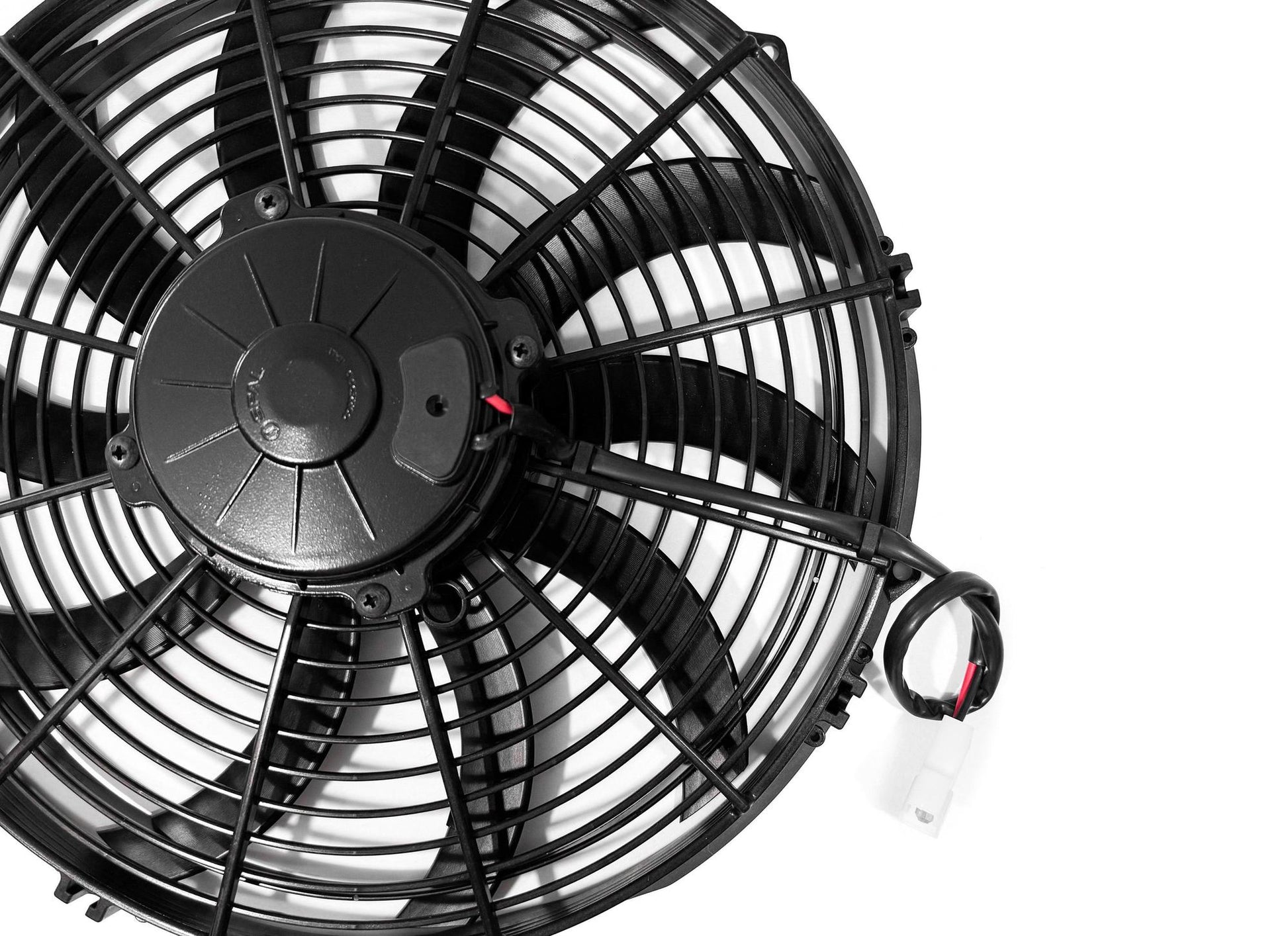 SPAL 13" Auxiliary Pusher Fan (curved blade)-Air Conditioning-Silicon Valley Bimmer