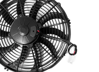 SPAL 13" Auxiliary Pusher Fan (curved blade)-Air Conditioning-Silicon Valley Bimmer