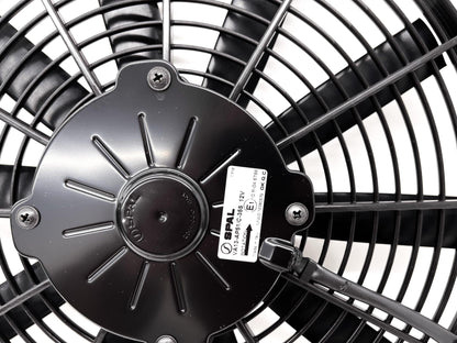 SPAL 13" Auxiliary Pusher Fan (straight blade)-Air Conditioning-Silicon Valley Bimmer