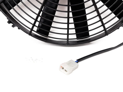 SPAL 13" Auxiliary Pusher Fan (straight blade)-Air Conditioning-Silicon Valley Bimmer