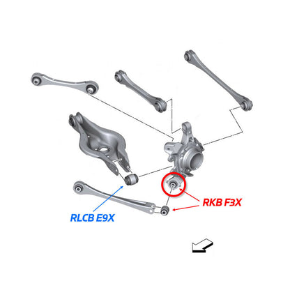 SPL Parts Rear Traction Arm Knuckle Bushing F2X F3X-Suspension-Silicon Valley Bimmer
