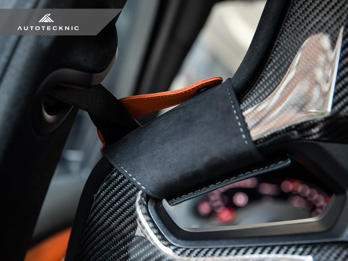 SWorx Seatbelt Retaining Guide Set - M Carbon Bucket Seat-Interior-Silicon Valley Bimmer