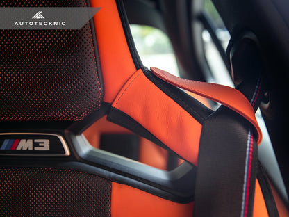 SWorx Seatbelt Retaining Guide Set - M Carbon Bucket Seat-Interior-Silicon Valley Bimmer