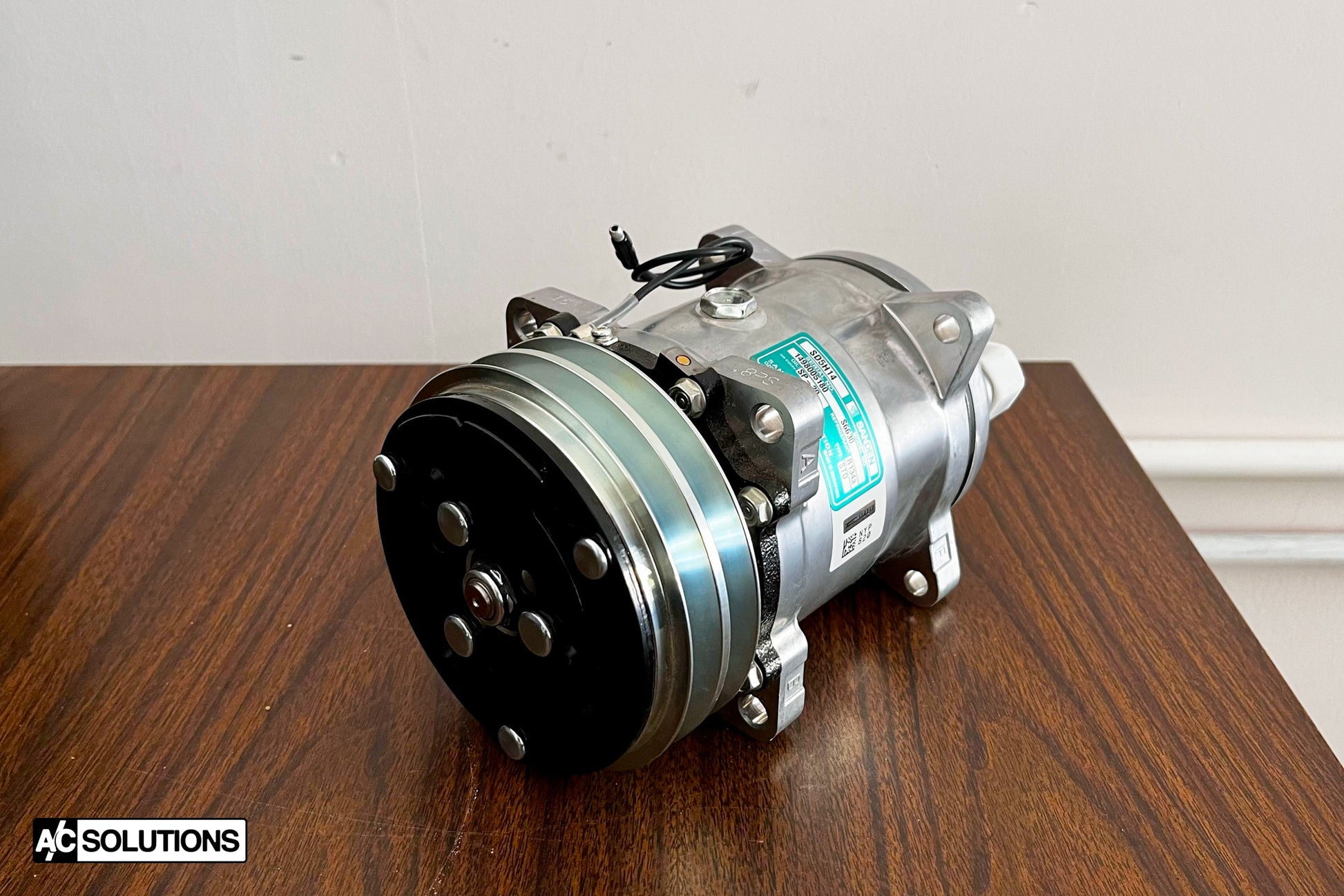 Sanden 508 (SD5H14) Compressor (rear exit)-Air Conditioning-Silicon Valley Bimmer