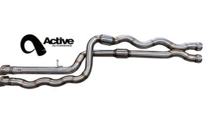 Active Autowerke Equal Length Mid Pipe for F8X BMW M3 & M4 Gen 2 (US Patent 11248511, UK and EU patent 3882441)