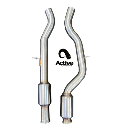 Active Autowerke Equal Length Mid Pipe for F8X BMW M3 & M4 Gen 2 (US Patent 11248511, UK and EU patent 3882441)